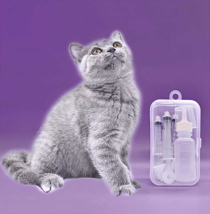 Medical Lab Science - Pet Syringe Feeding Set Nursing Care