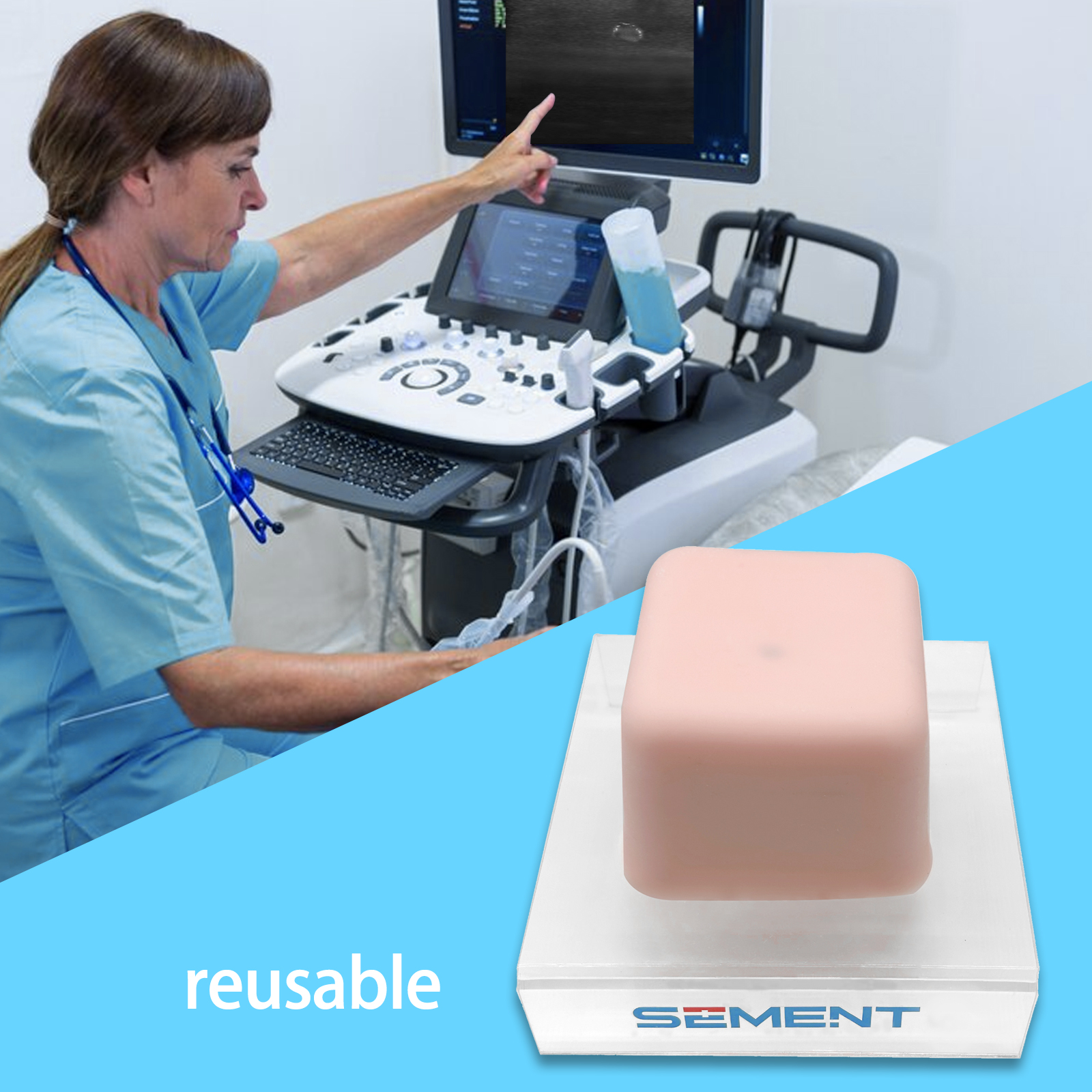 Medical Lab Ultrasound - Ultrasound Guided Tumor Ablation Therapy Phantom,Medical