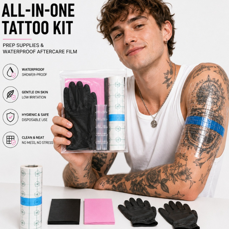 Disposable Gloves Nitrile - Tattoo Starter Kit for Beginners with