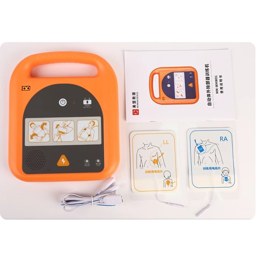 CPR Training Teaching Aid AED  – обзор и цена Defibrillator Aed Trainer