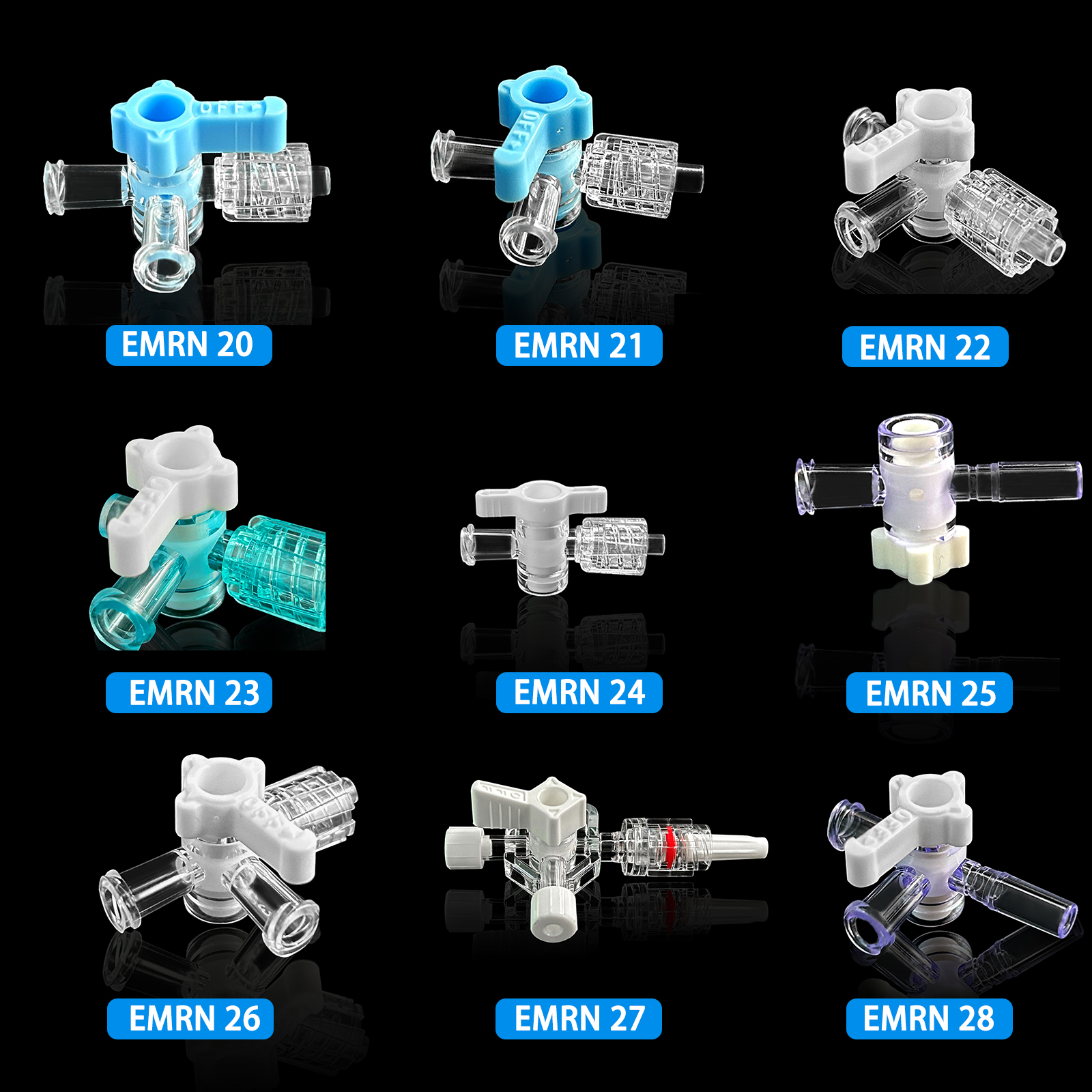 50 Three-Way Stopcock Valves,  – обзор и цена Medical Laboratories