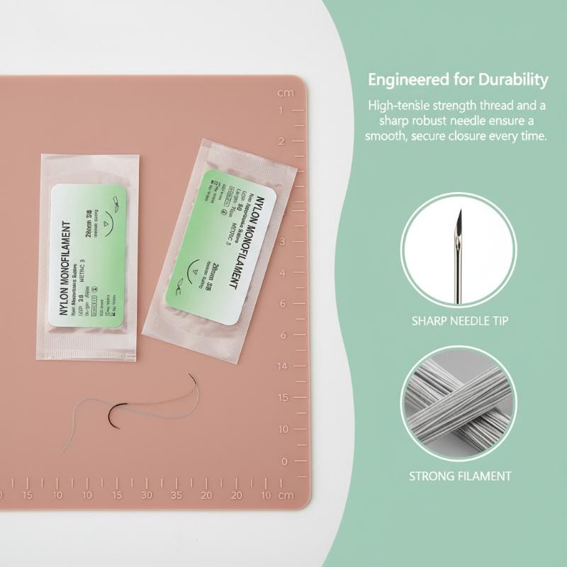 Nylon Monofilament Suture Prac – обзор и цена Medical Lab Kit