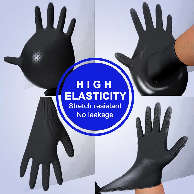 8 Mil Heavy Duty Industrial Or – обзор и цена Disposable Gloves Nitrile