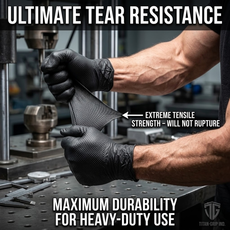 Heavy Duty Black Industrial Ni – обзор и цена Disposable Gloves Nitrile