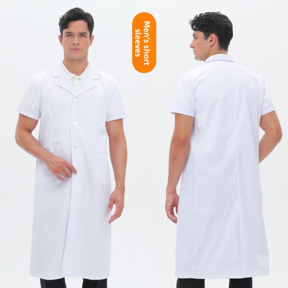 Short Sleeve Doctor Lab Coat f – обзор и цена Medical Lab Worker