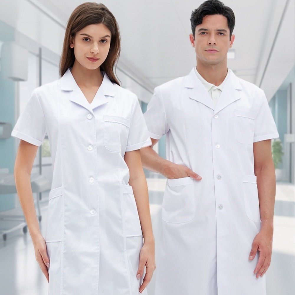 Short Sleeve Doctor Lab Coat f – обзор и цена Medical Lab Worker