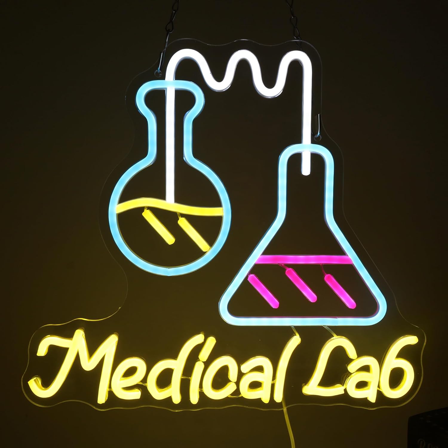 Science Laboratory Neon Sign U – обзор и цена Medical Lab Study