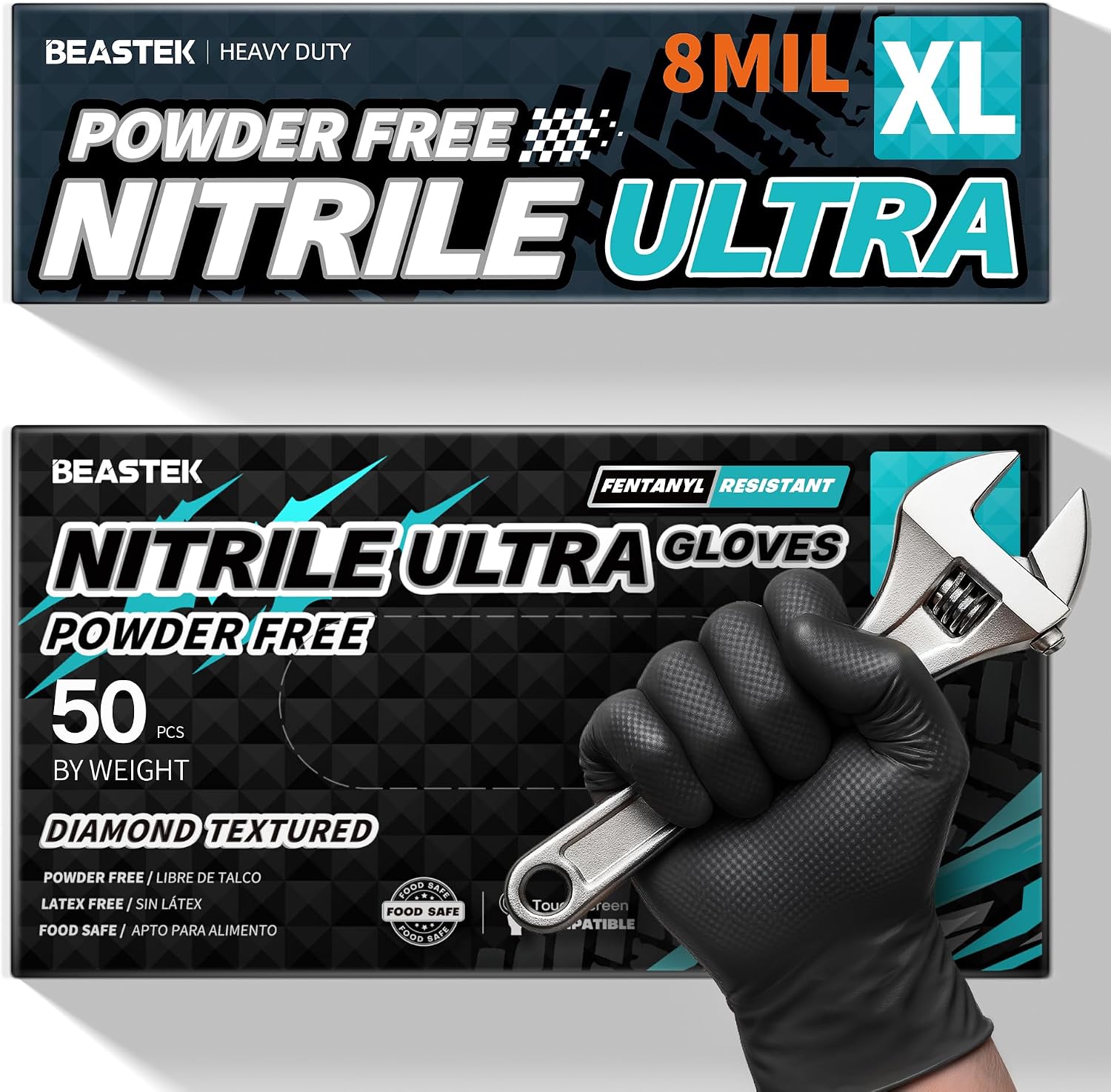 Disposable Nitrile Gloves, 8Mi – обзор и цена Disposable Gloves Nitrile
