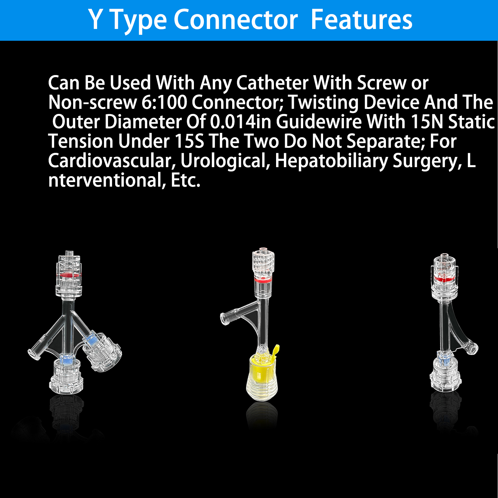 50-Piece Y-Connector Set for R – обзор и цена Medical Laboratories