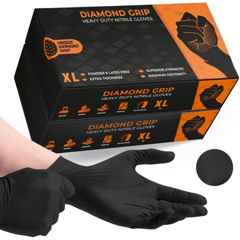 Black Heavy Duty Nitrile Dispo – обзор и цена Disposable Gloves Nitrile
