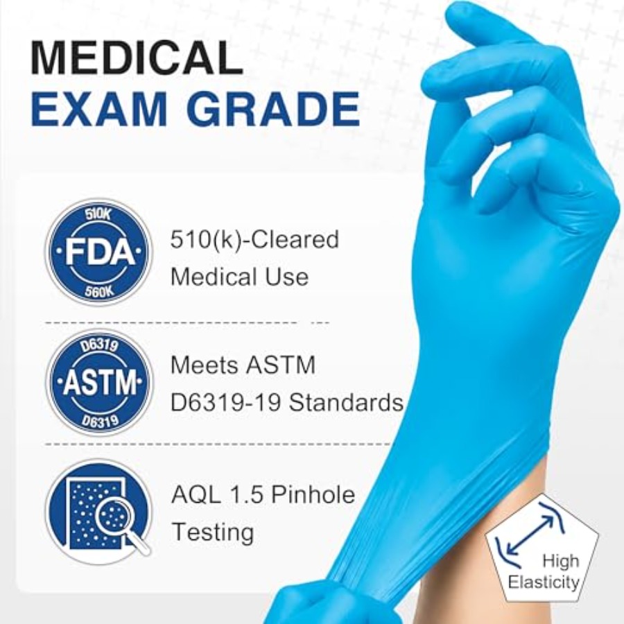 Schneider Medical Nitrile Exam – обзор и цена Disposable Gloves Nitrile