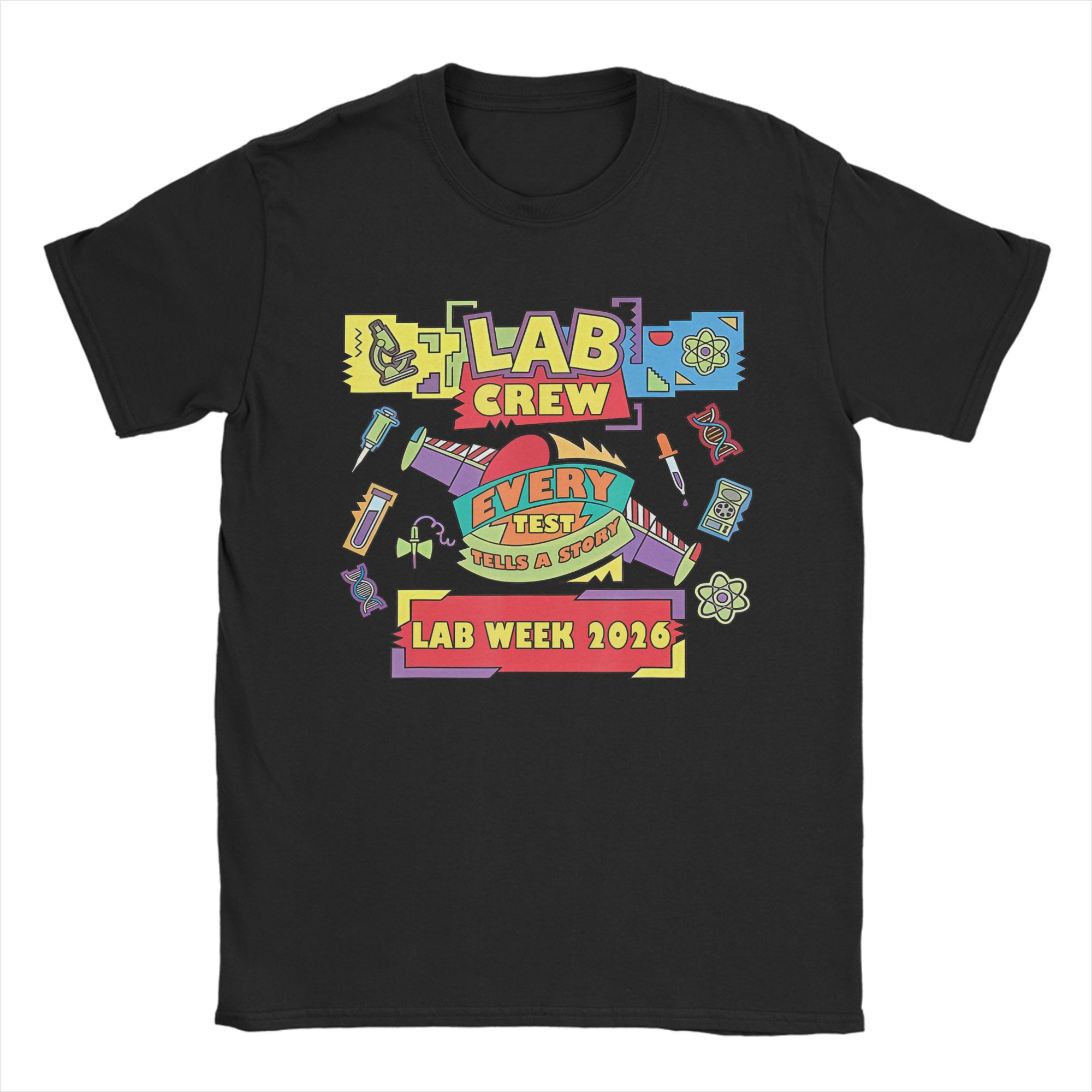 Oversized T-Shirt Lab Crew Lab – обзор и цена Medical Lab Week 2026