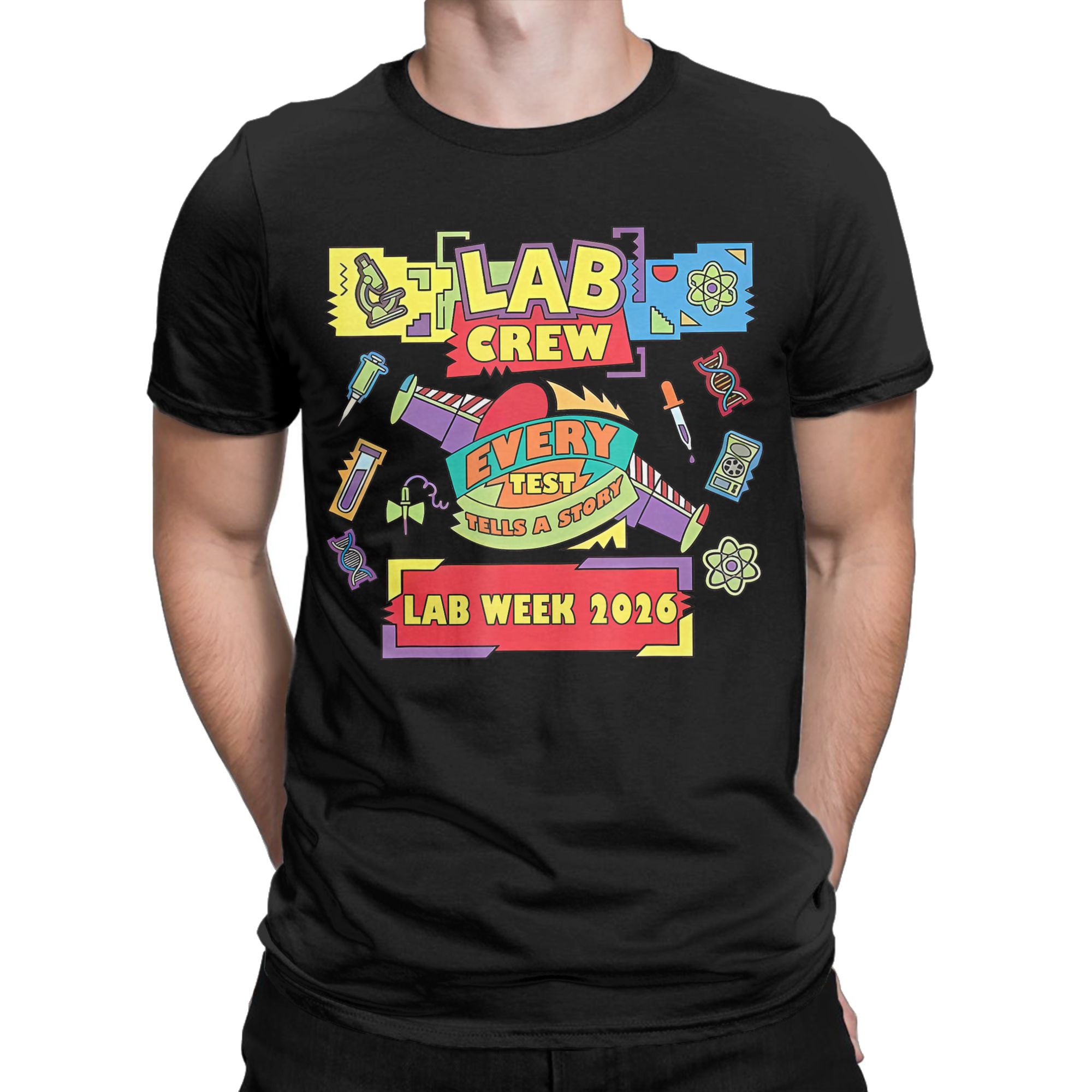 Oversized T-Shirt Lab Crew Lab – обзор и цена Medical Lab Week 2026