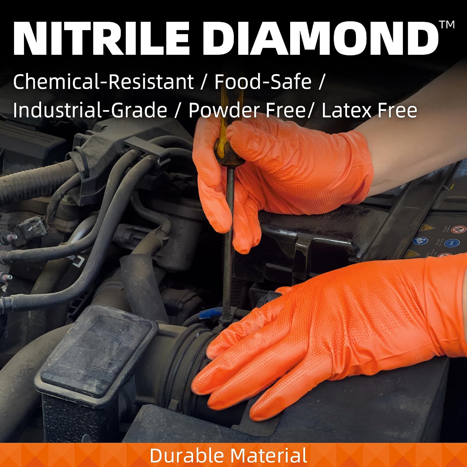 Nitrile Disposable Gloves, 8Mi – обзор и цена Disposable Gloves Nitrile