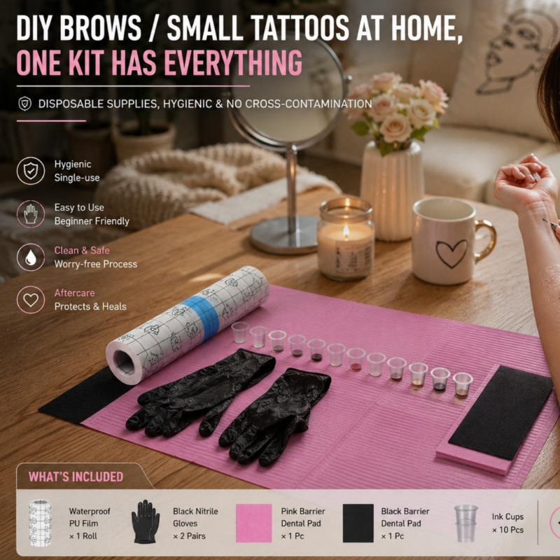 Tattoo Starter Kit for Beginne – обзор и цена Disposable Gloves Nitrile