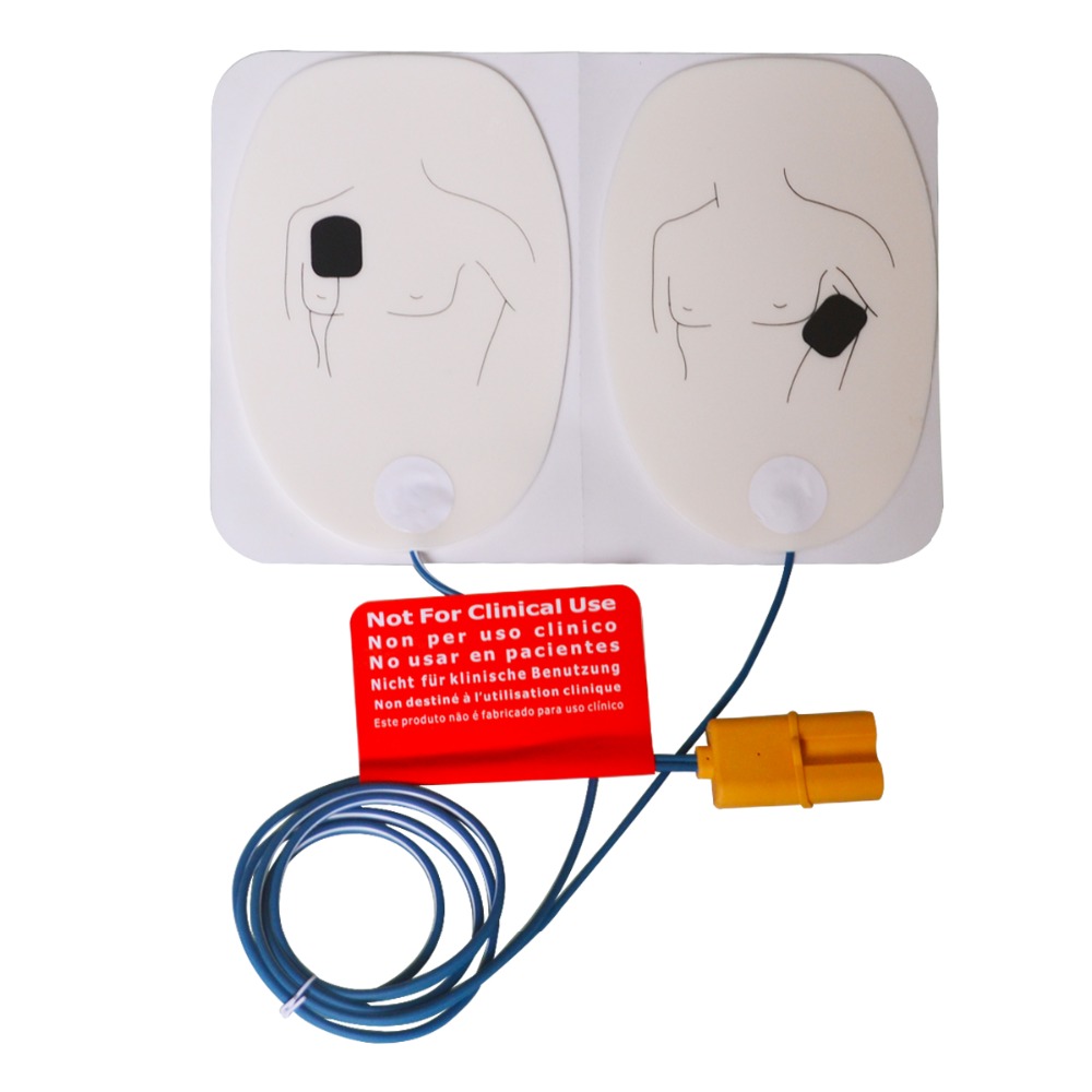 1pair AED Training ECG Defibri – обзор и цена Defibrillator Aed Trainer
