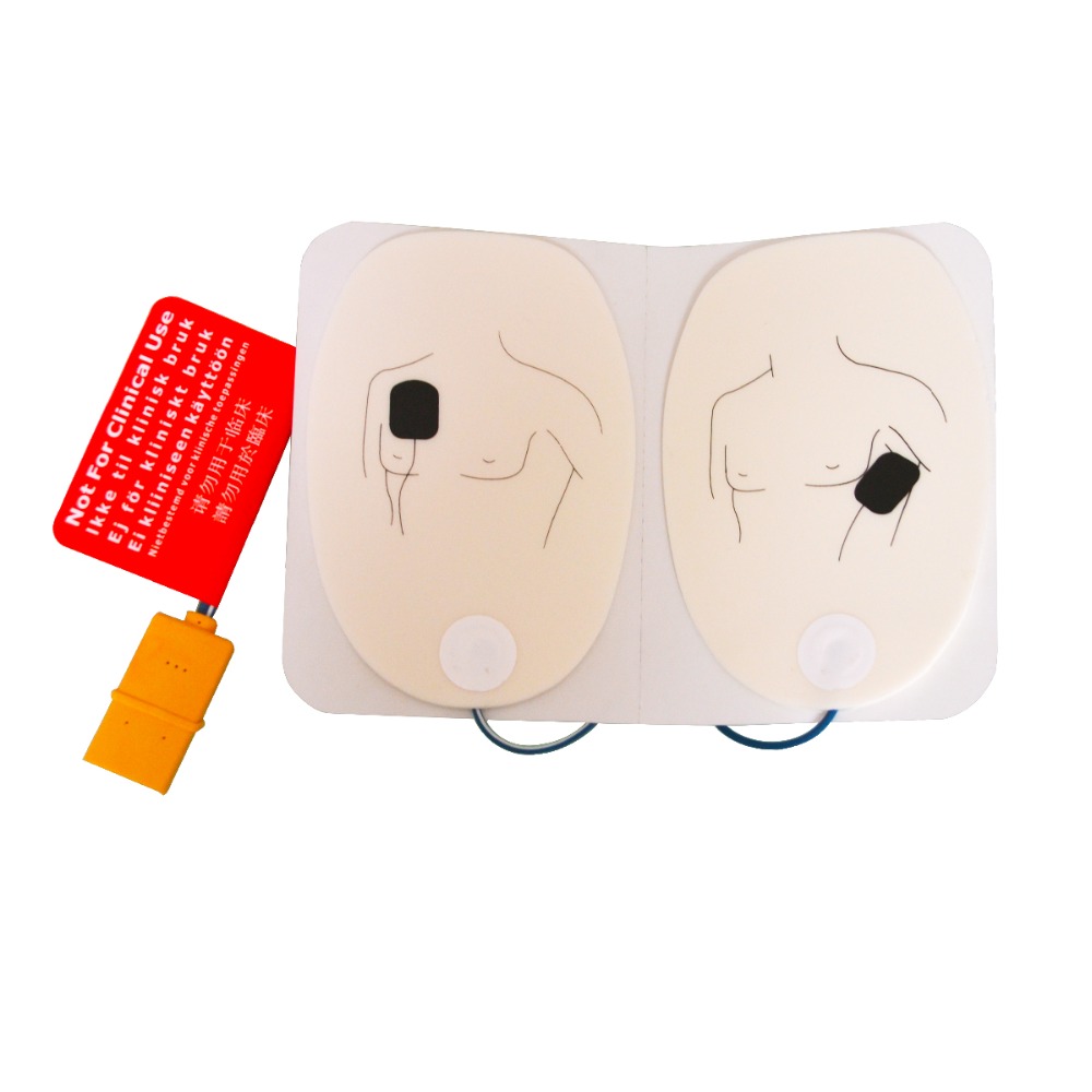 1pair AED Training ECG Defibri – обзор и цена Defibrillator Aed Trainer