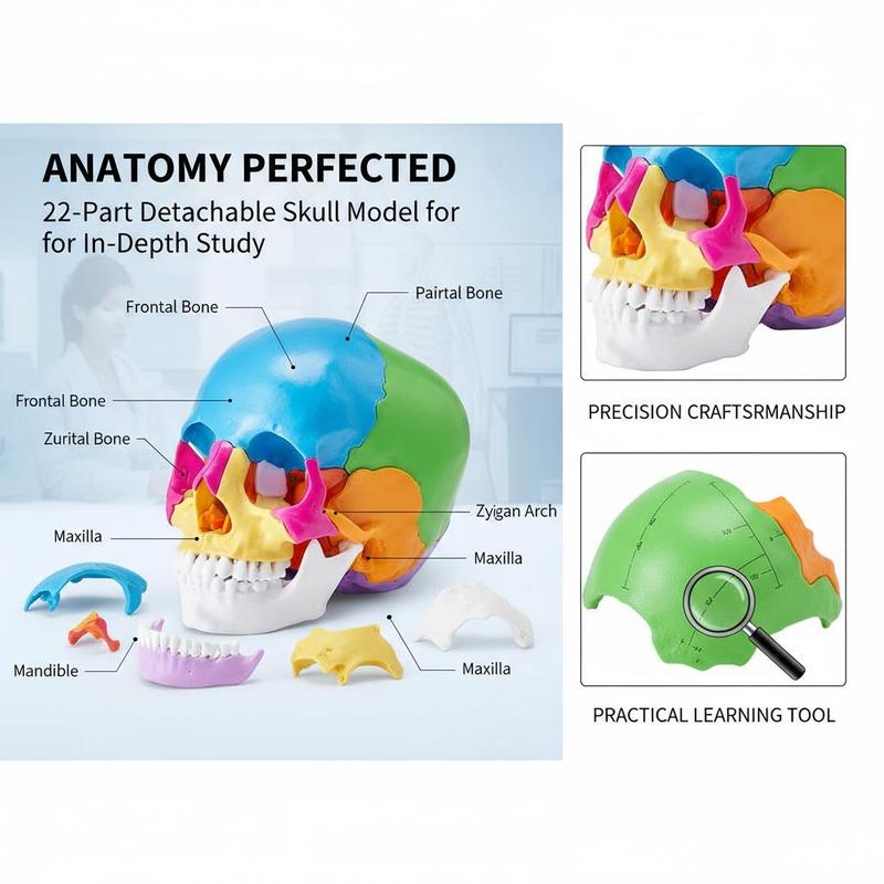 Anatomy Cranium Replica 1:1 Sc – обзор и цена Medical Lab Study
