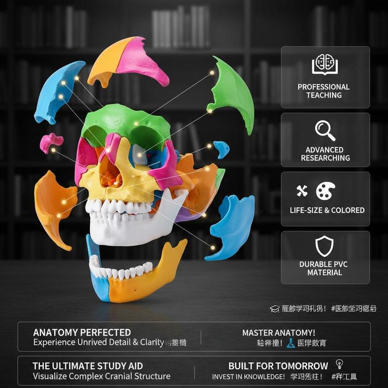 Anatomy Cranium Replica 1:1 Sc – обзор и цена Medical Lab Study